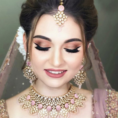 Intense Bridal Makeup